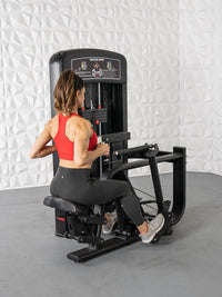 Muscle D Fitness Elite Selectorized Seated Row — view 6
