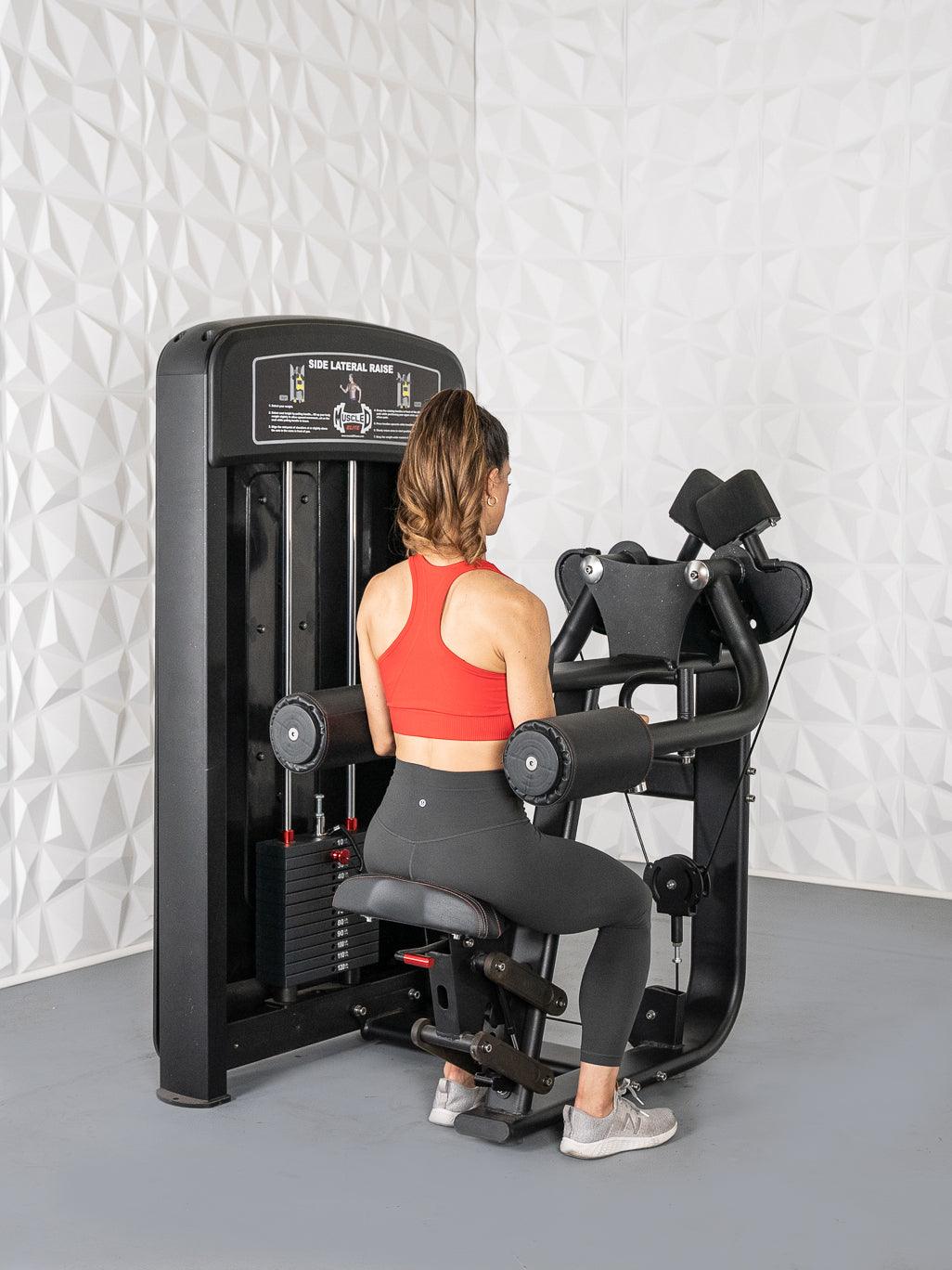 Muscle D Fitness Elite Selectorized Side Lateral Raise — view 3