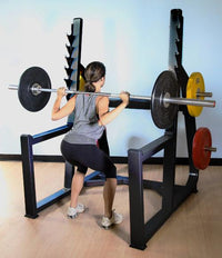 Muscle D Fitness Commercial Squat Rack
