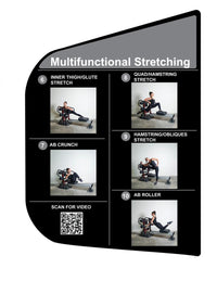 Super Stretch Machine - Muscle D Fitness - Heavy Duty Bearing Assisted Stretching Machine