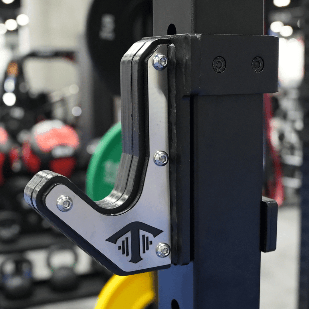TGrip Commercial 24' Low Profile Wall Mount Rig - 3x3 Steel - Functional Multi-Grip Pull-Up - Sandwich Style J-Hooks