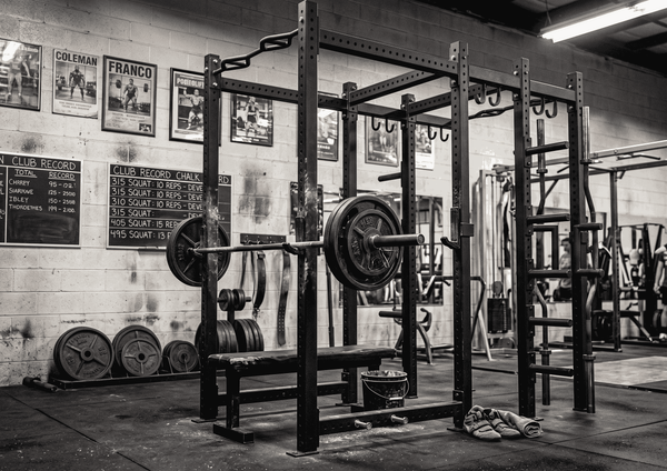TGrip Commercial Rack and a Half - 3x3 Steel - Functional Multi-Grip Pull-Up - Plate Storage - J-Hooks