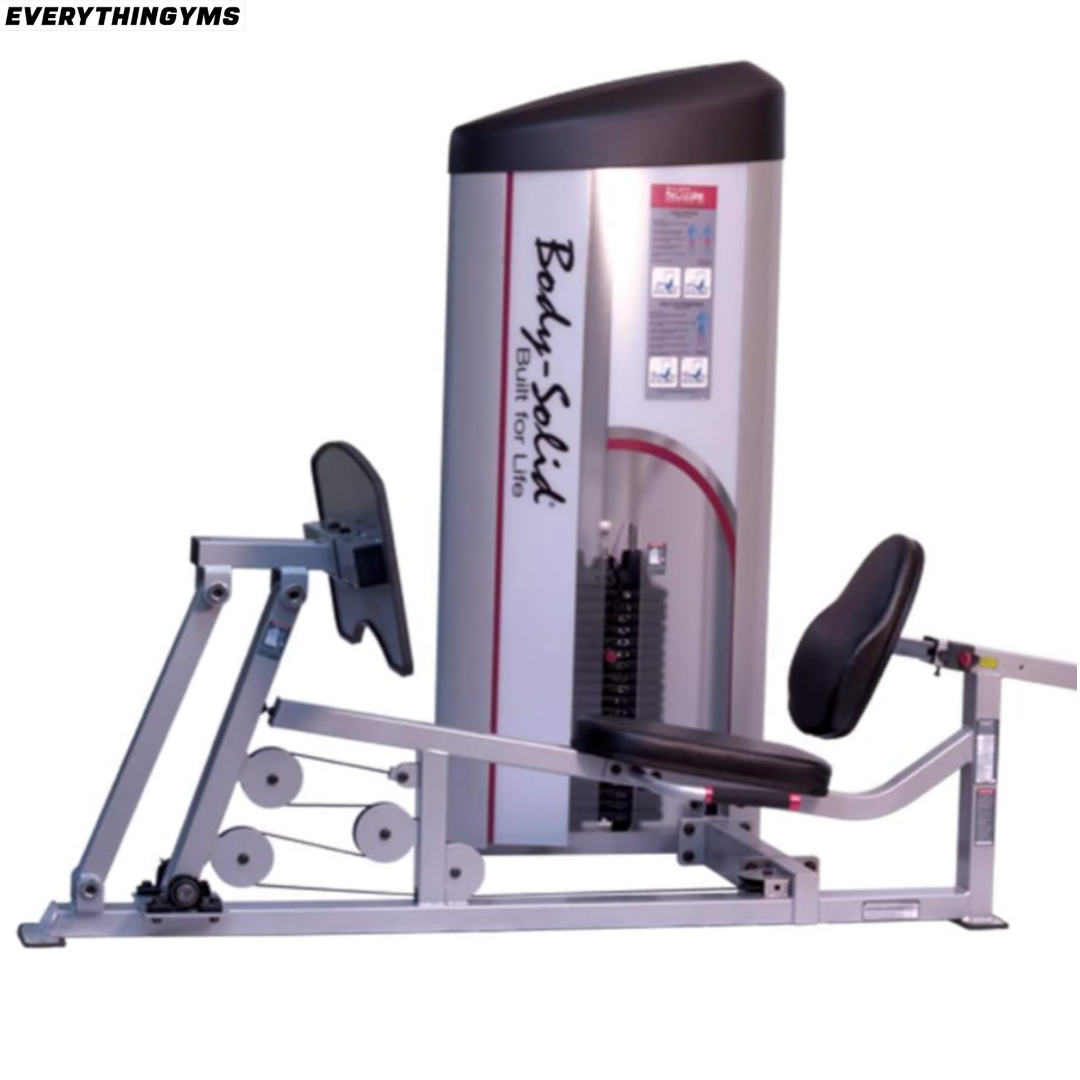 Body-Solid Pro Clubline S2LPC-2 Leg Press & Calf Raise – 210 lb Weight Stack