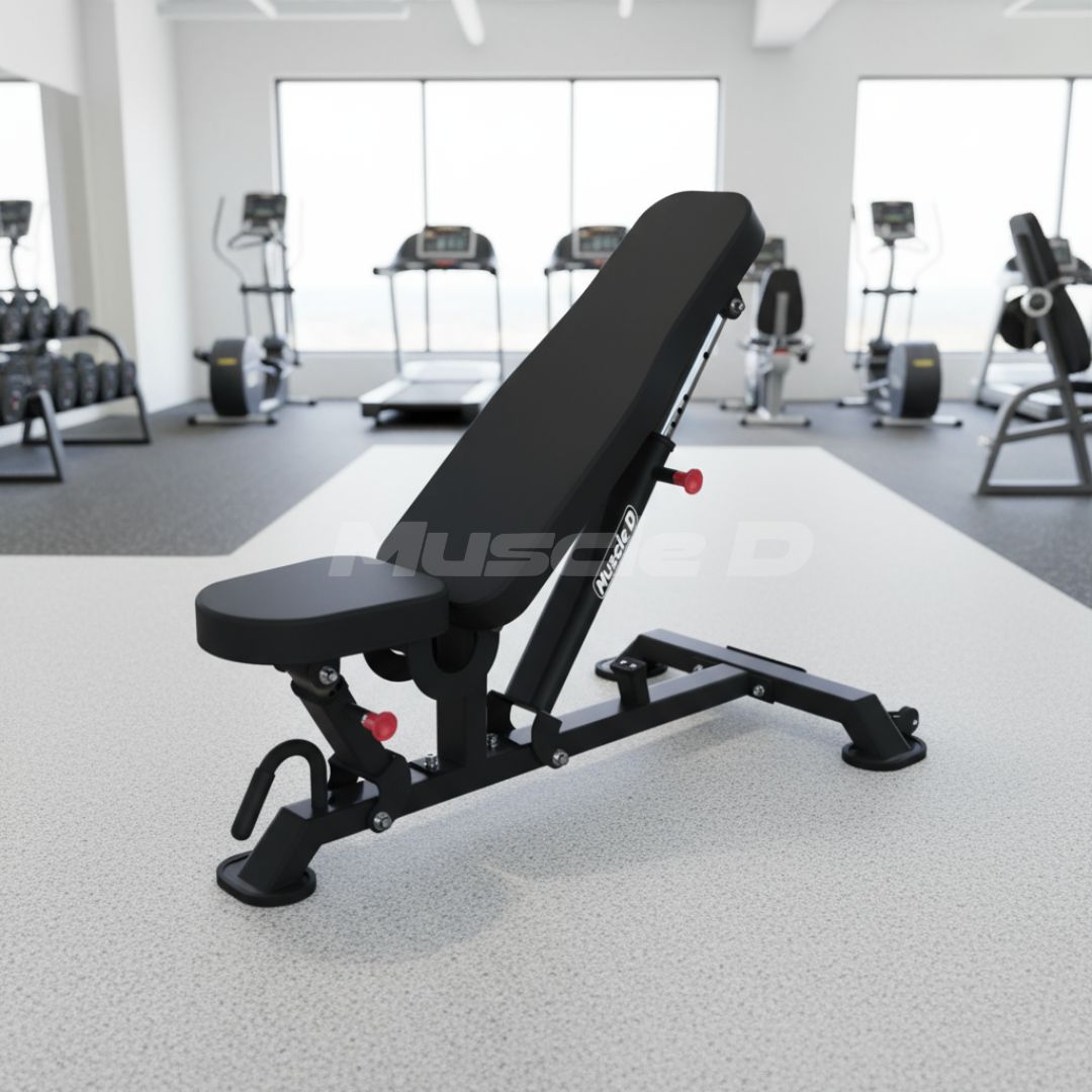 Muscle D Fitness Vertical Flat to Incline Bench