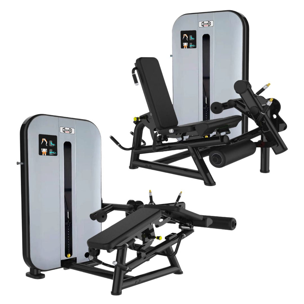 Vogue Leg Extension / Prone Leg Curl Combo | Commercial Gym Equipment | Muscle D