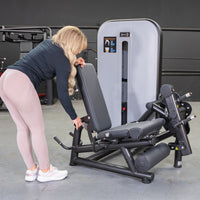 Vogue Leg Extension / Prone Leg Curl Combo | Commercial Gym Equipment | Muscle D