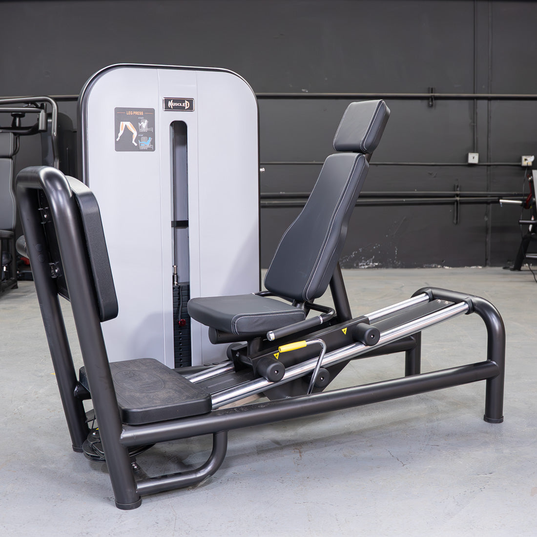 Vogue Selectorized Leg Press | 240lb Stack | Muscle D