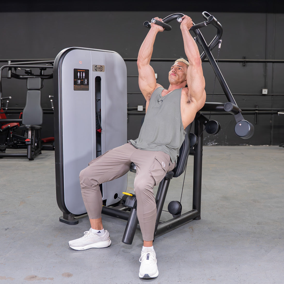 Vogue Shoulder Press by Muscle D Fitness – Commercial Strength Machine