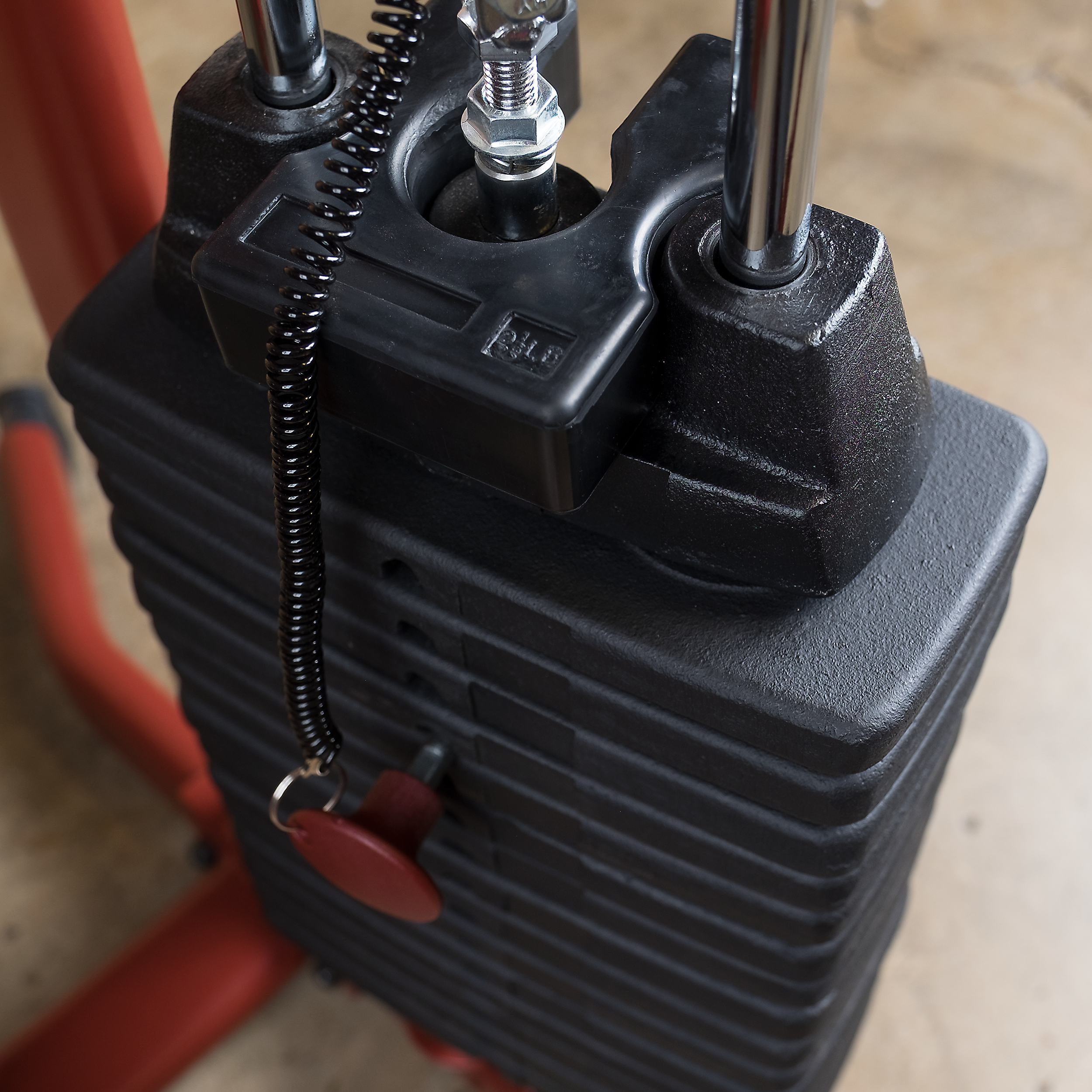 Body-Solid 2.5lb Weight Stack Adapter Plate – Universal Gym Machine Add-On