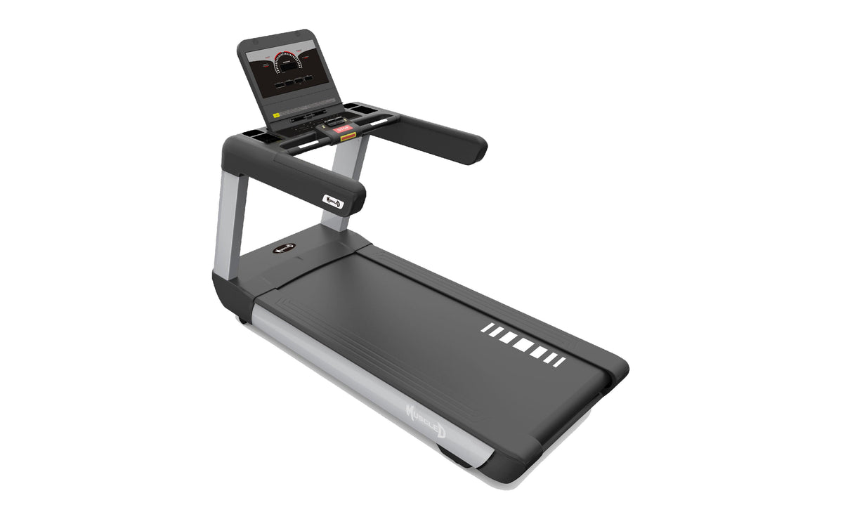 V2 LED Screen Commercial Treadmill - Muscle D Fitness - Upgraded LED Screen Commercial Treadmill