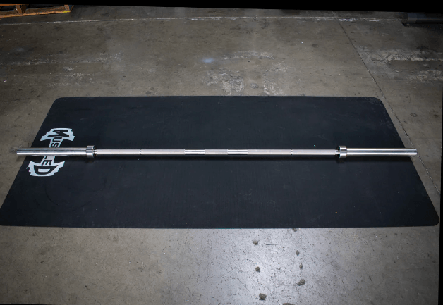 Stainless Bushing Bar and Olympic Rubber Weight Plate Sets