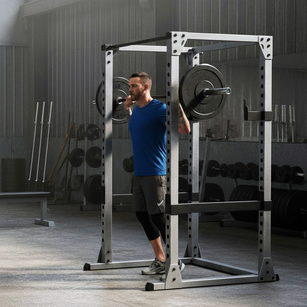 GPR378 Power Rack with Lat Attachment